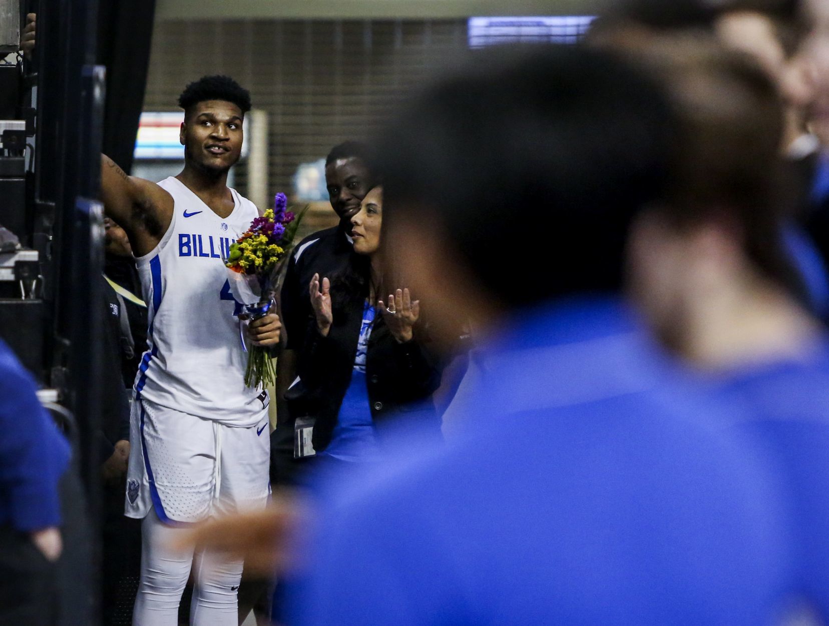 St. Louis University Battles Duquesne University on Senior Night